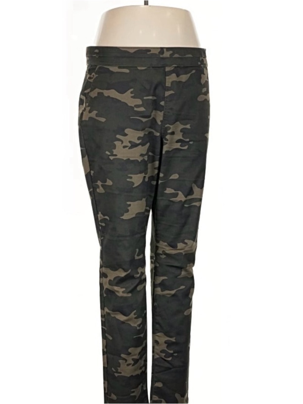 New York & Company Men's Camo Chinos - Olive Green & Black